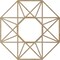 Ekena Millwork Guardian Wood Fretwork Pierced Ceiling Medallion, Birch, 38"OD x 14 3/4"ID x 3/8"T CMWP38X38X0375GDBI - alternate 5